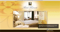 Desktop Screenshot of marconihotel.it